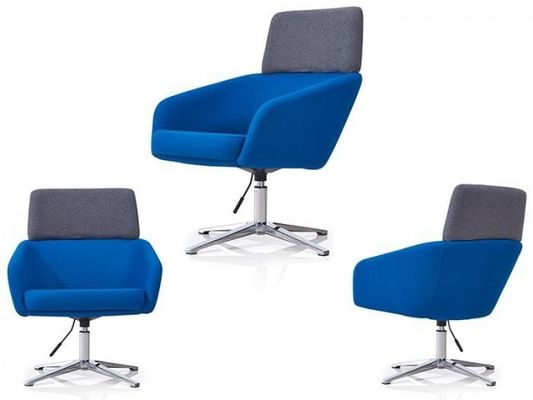 Upholstered Swivel Workspace Lounge Chair For Office OEM