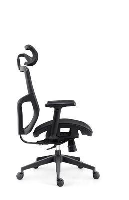 Pneumatic Swivel Tilting Mesh Seat Office Chair Aluminum Metal