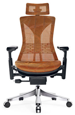 Reclined Swivel Ergo Mesh Chair Task With Wheels