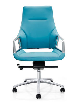 Executive Swivel Knee Tilt Chair Leatherette Office Arm Chair Office