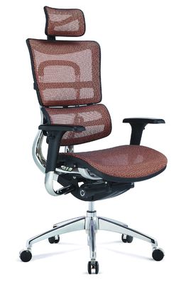 Center Tilting Executive Ergonomic Home Office Chairs Height Adjustable