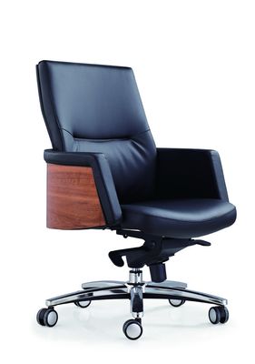 Ergo Cowhide Executive Leather Office Chair Swivel Tilt