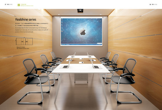 Folding Rolling Cantilever Meeting Room Chairs desk