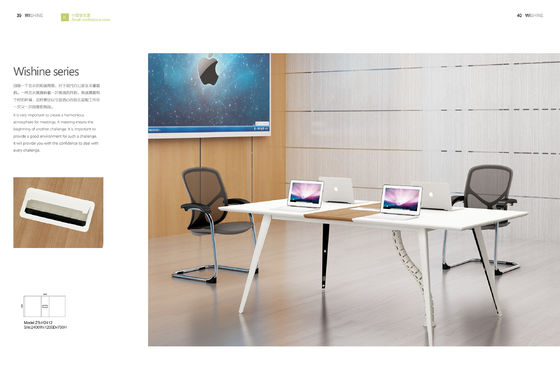 Folding Rolling Cantilever Meeting Room Chairs desk