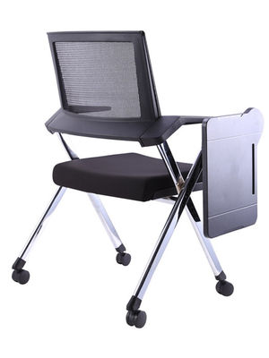 ODM Contemporary Conference Chairs Training Chair With Writing Pad
