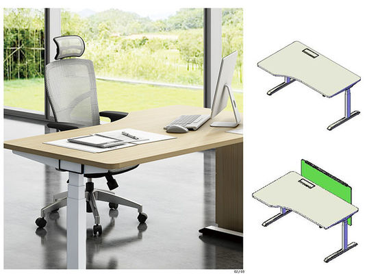 Motor Driven Adjustable Office Table Workstation OEM