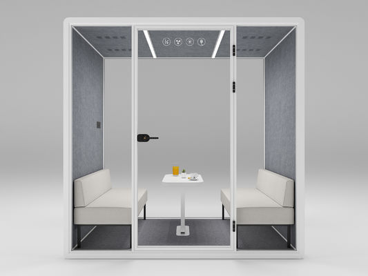 Soundproof Shared Workspace Furniture Acoustic Phone Booth