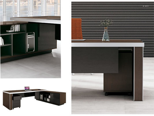Modern Executive Linear Workstation Table Desk For Office ODM