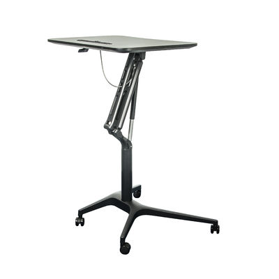 Alu Frame Adjustable Sit And Stand Desk Table For Work ODM