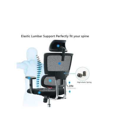 Adjustable Komene Mesh Executive Chair 0.15CBM Black