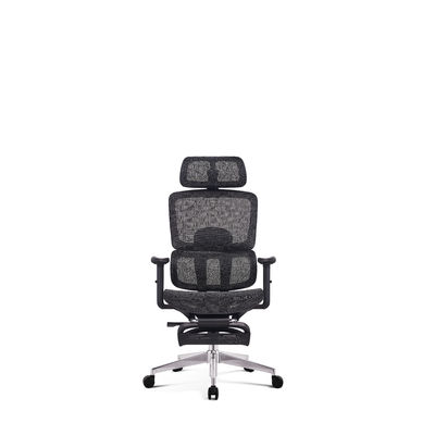 Classical Modern Mesh Seat Office Chair Pneumatic Height Adjustment Blue Color