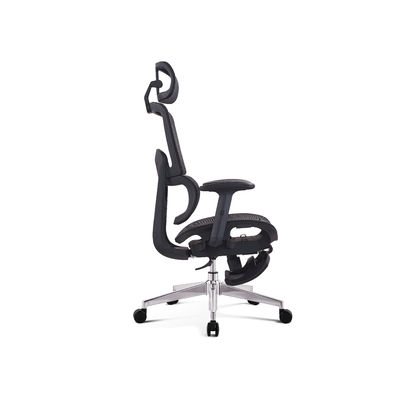Classical Modern Mesh Seat Office Chair Pneumatic Height Adjustment Blue Color