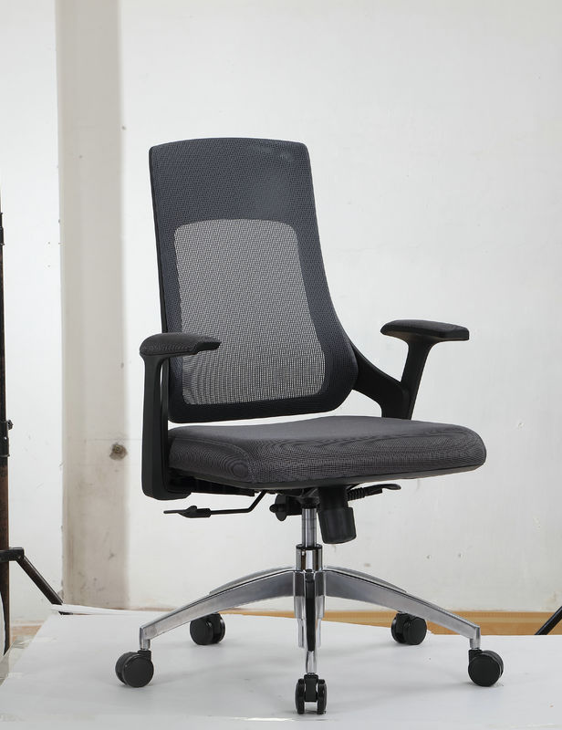 Pneumatic Adjustable Classical Back Support Mesh Seat Office Chair With Headrest