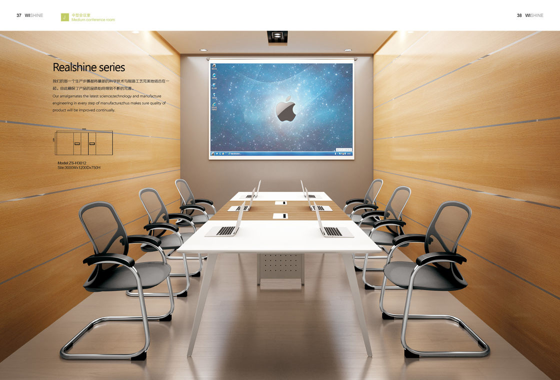 Folding Rolling Cantilever Meeting Room Chairs desk