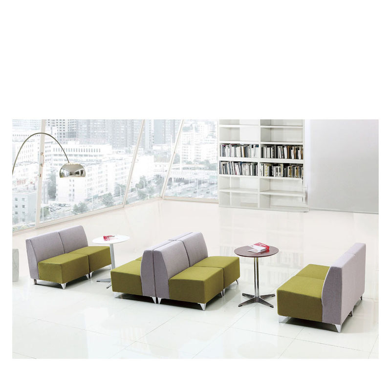 Fixed Shared Workplace Fabric Office Lobby Sofa And Collaborative Sofa